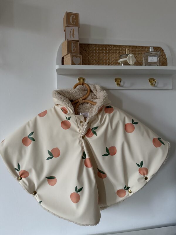 Poncho de pluie motif + uni – Image 2